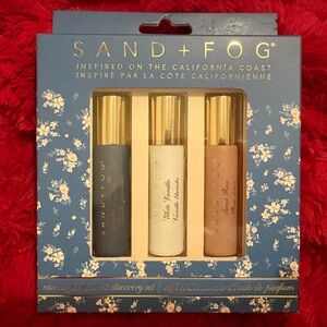 NWT Sand + Fog Eau de Parfum Oil Discovery Set